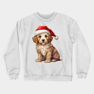 Christmas Puppy Crewneck Sweatshirt